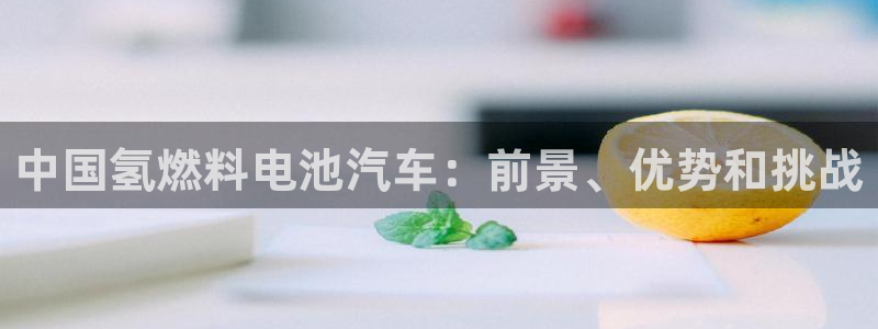 优发国际平台u8：中国氢燃料电池汽车：前景、优势和挑战