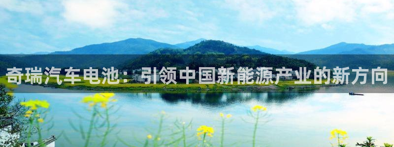 优发国际的官网是：奇瑞汽车电池：引领中国新能源产业的新方向