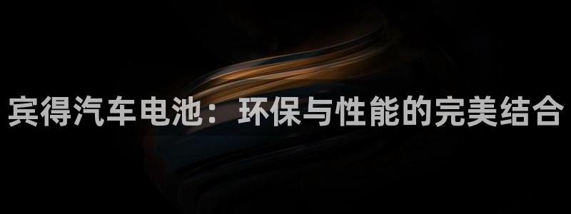 优发国际手机版唯一官网下载：宾得汽车电池