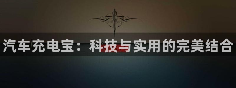 优发国际网官网址是多少：汽车充电宝：科技与实用的完美结合